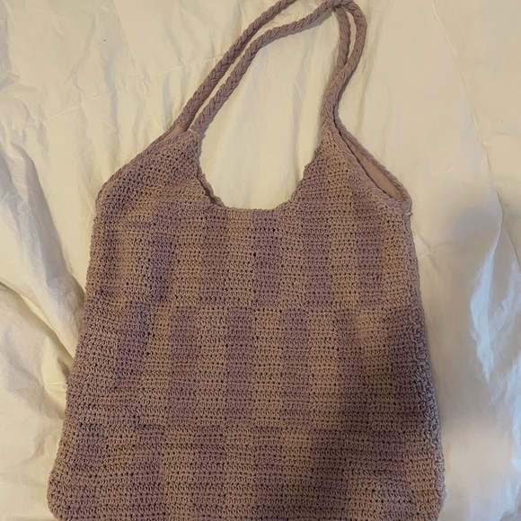 Purple shoulder bag - Picture 1 of 3